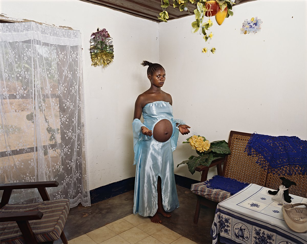 Photo of Deana Lawson's artwork titled "Mama Goma"